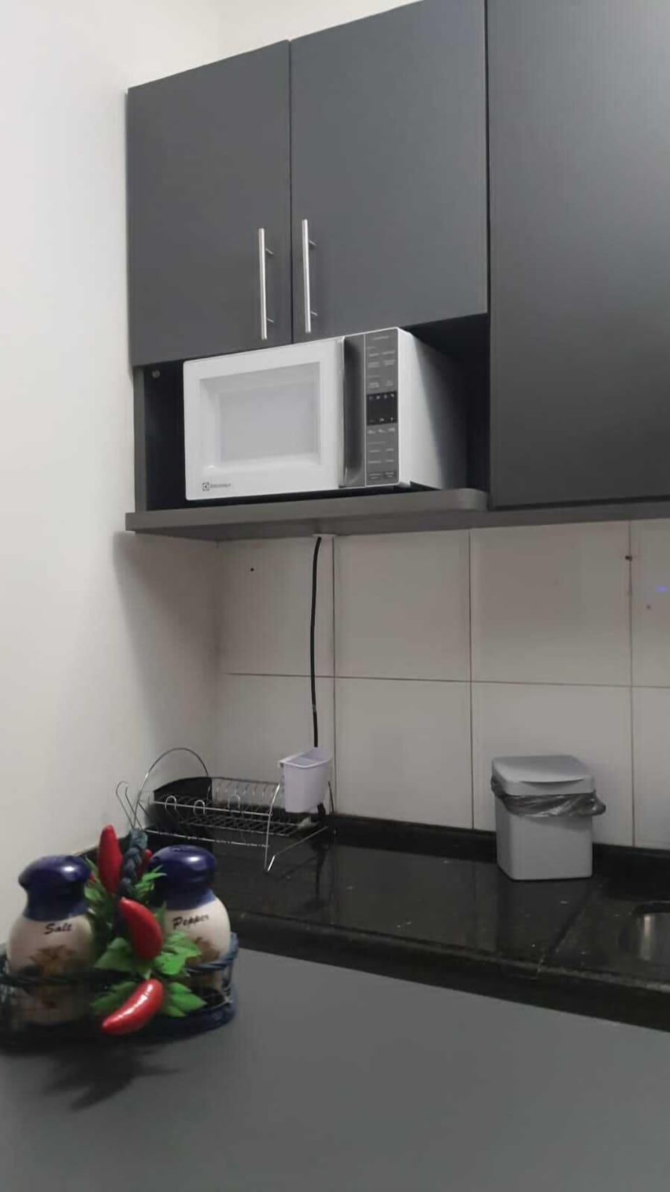 Apartment | Private kitchen | Fridge, microwave, stovetop, cookware/dishes/utensils