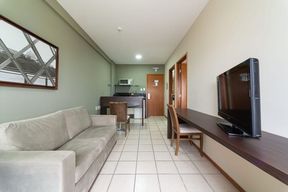 City Apartment | Living area | TV