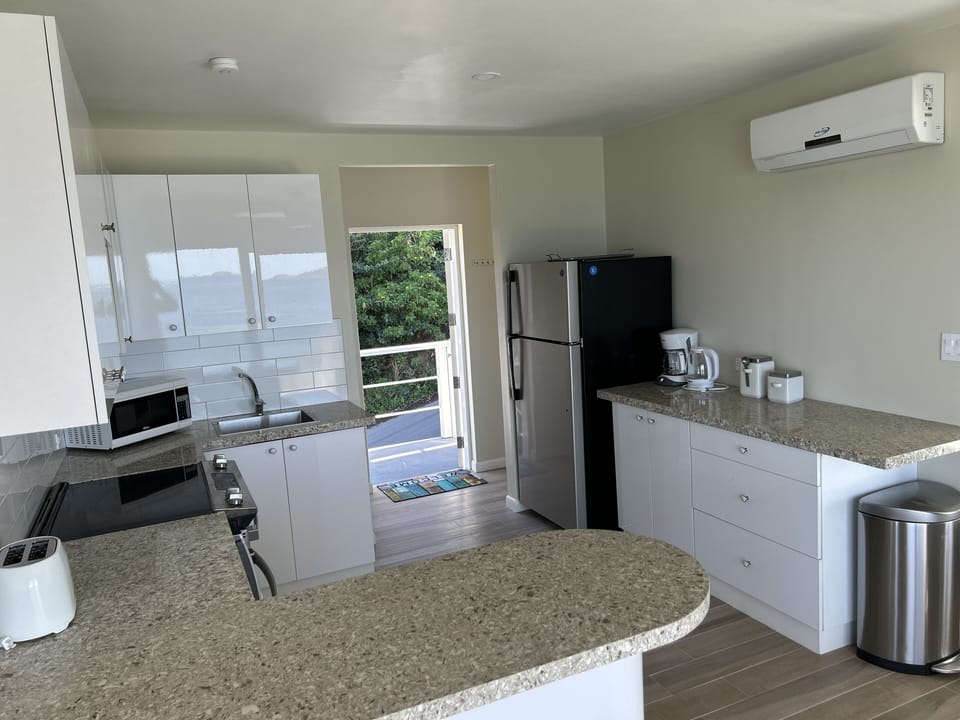 Kitchen looking towards front door