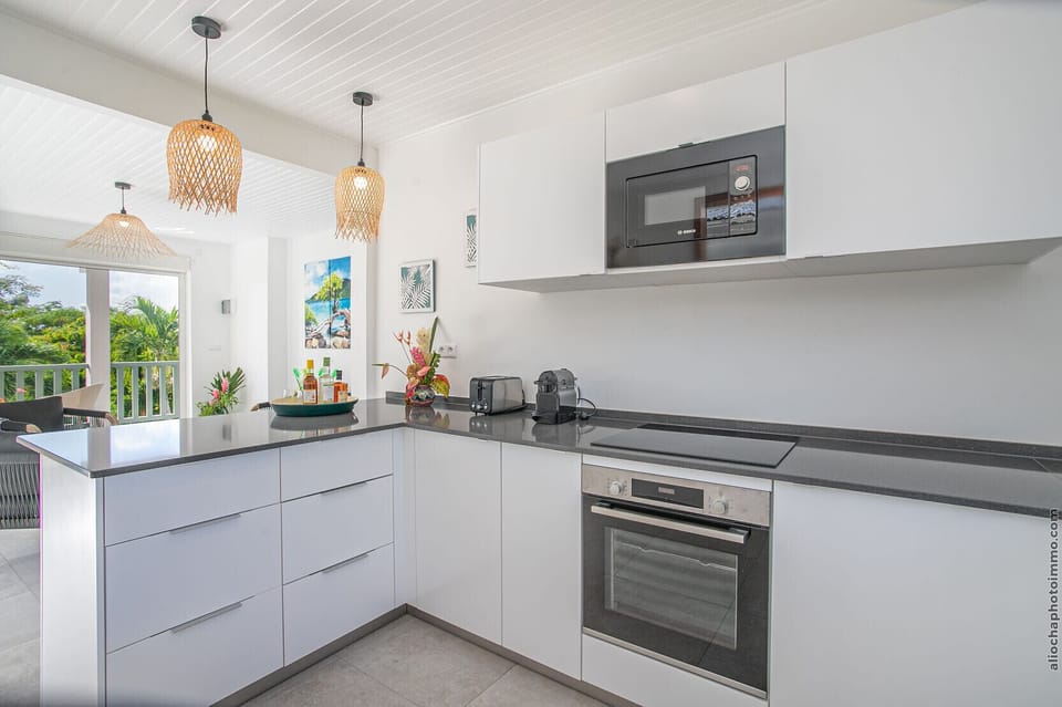 A modern and functional kitchen.