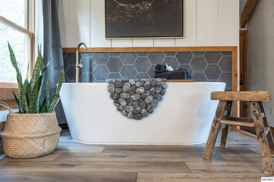 Soak in this great tub