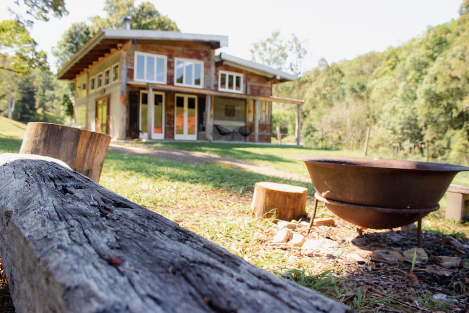 Outside fire pit