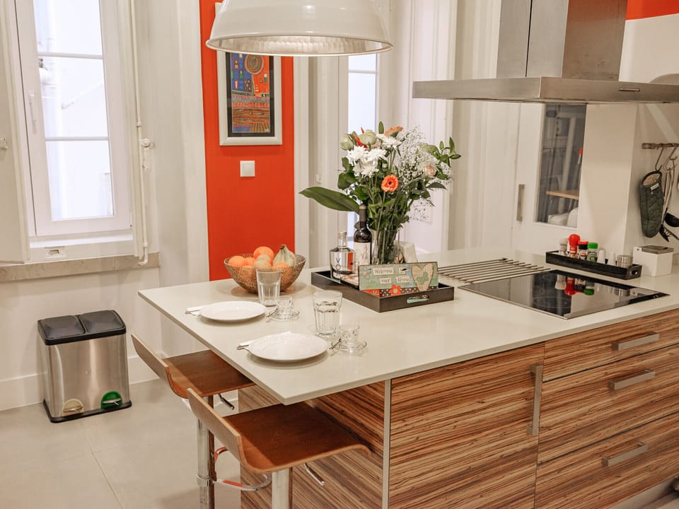 High-end appliances and premium finishes elevate everyday living.