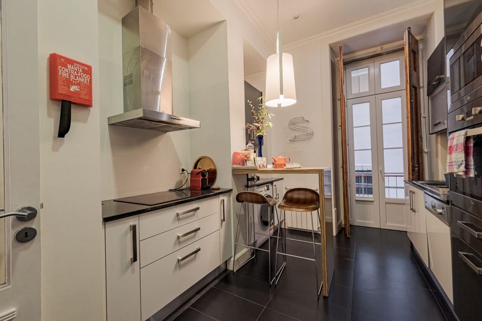 Amazing and fully equipped kitchen with balcony access