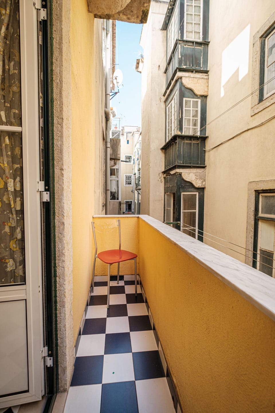 Back balcony