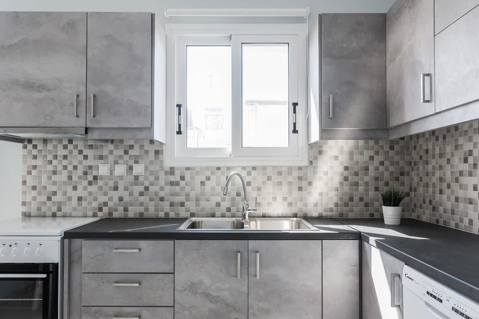 Standard Apartment | Private kitchen | Fridge, oven, stovetop, dishwasher