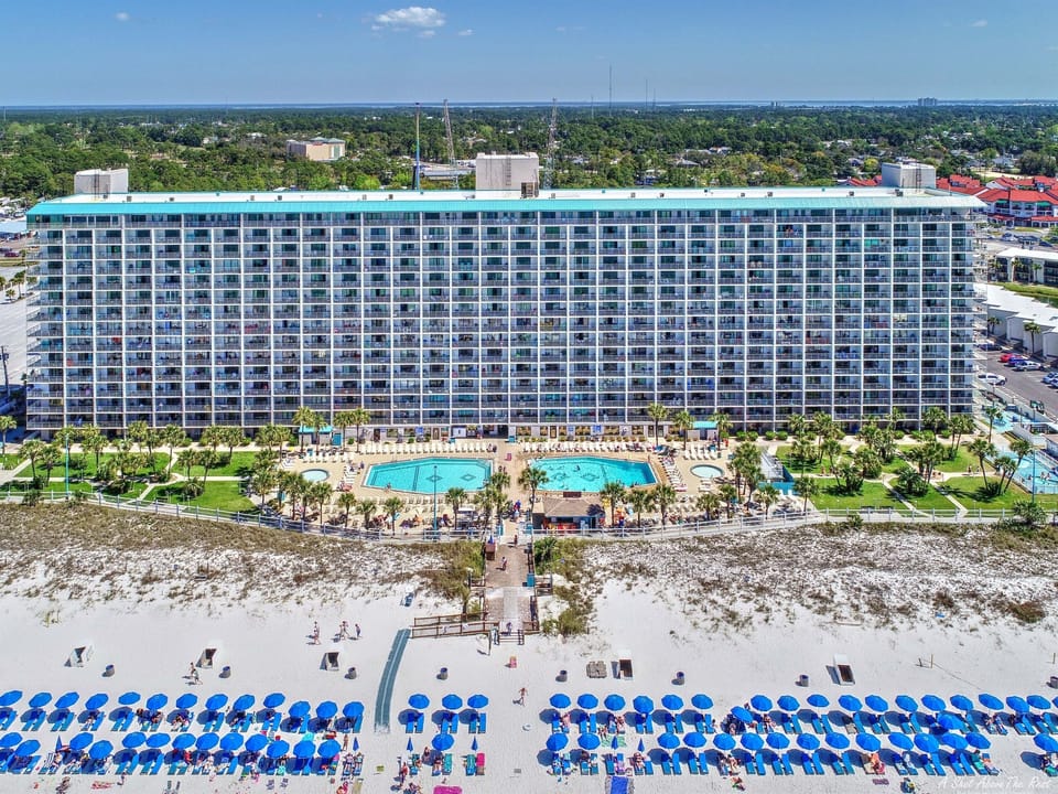 2 Pools, 1 Indoor & 1 Outdoor Hot Tubs, Kiddie Pool, Tiki Bar and Grill, Sundry Shop at the Pool Deck, Grilling Area