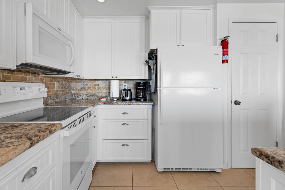 Well stocked kitchen