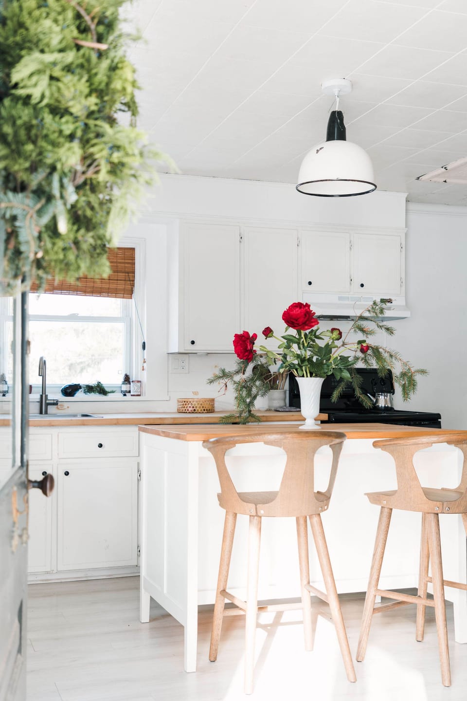 Country kitchen.