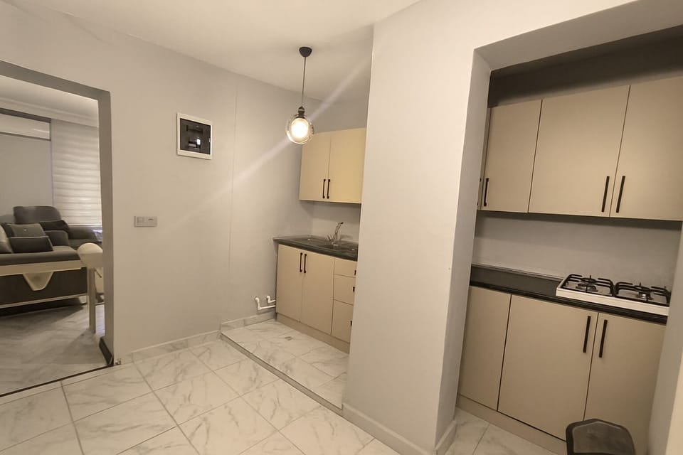 Apartment, 2 Bedrooms | Private kitchenette | Fridge, coffee/tea maker, electric kettle, cleaning supplies