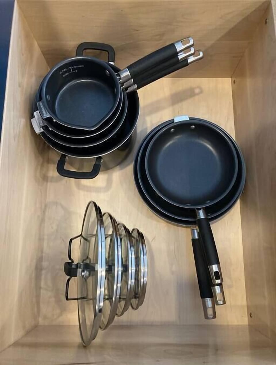 full set of nonstick cookware