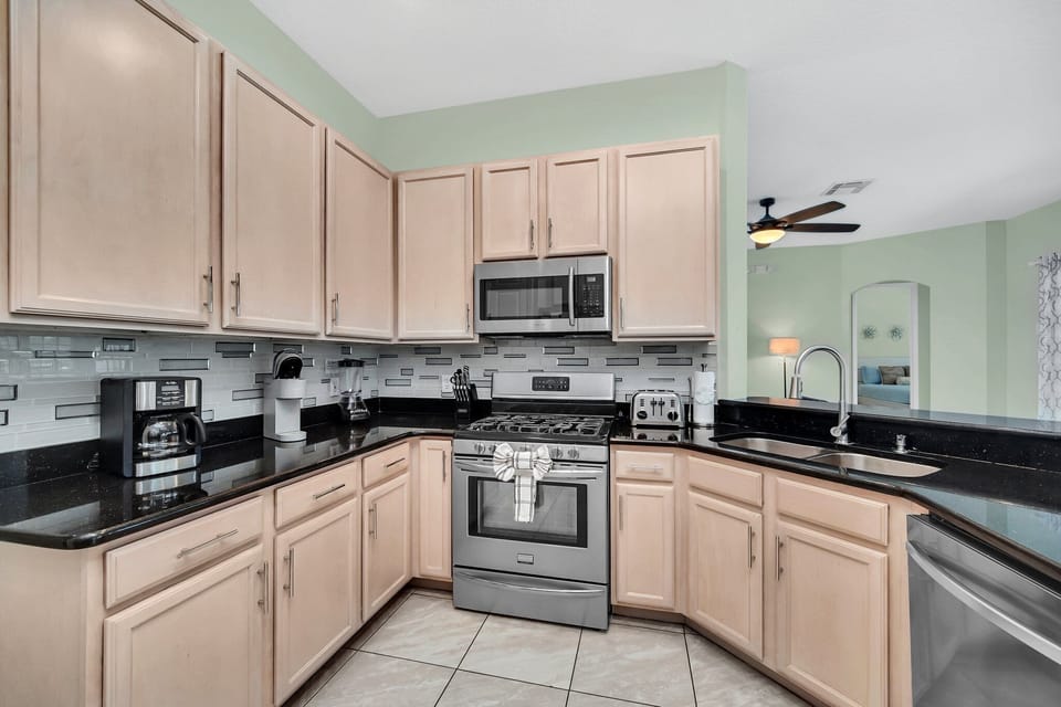 Fully Stocked Kitchen Complete With Both Keurig and Drip Coffee Machines