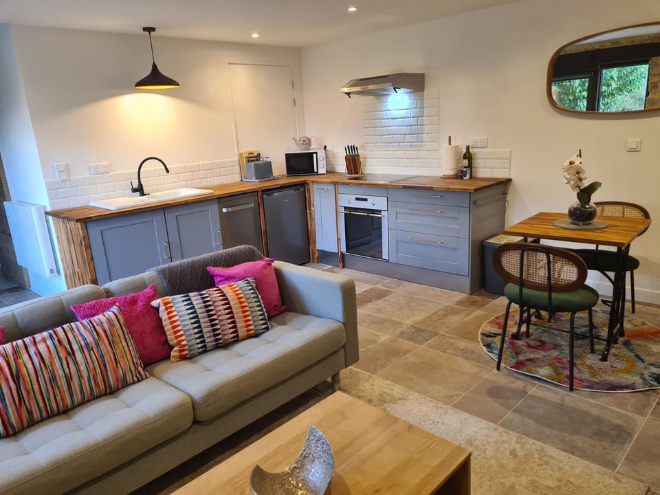 Kitchen, Dining and Sitting Area