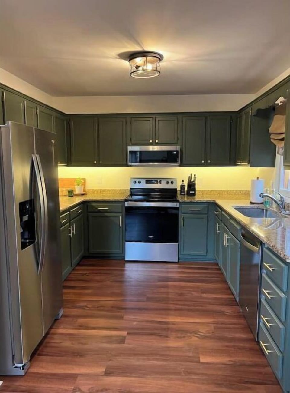 Well stocked kitchen