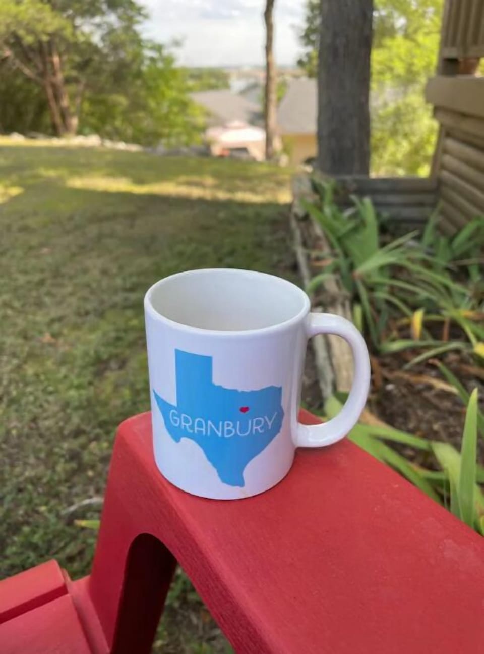 Enjoying morning coffee on the open deck is the best way to start your day!
