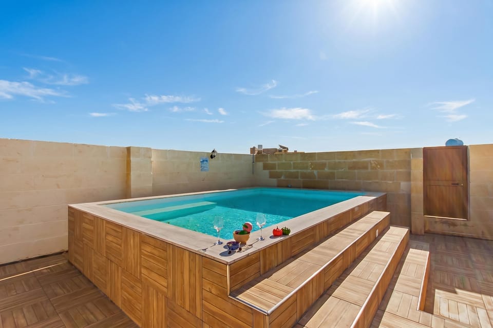 Standard House, Multiple Bedrooms, Refrigerator & Microwave (Nadurin, Gozitan villa 7 Bedr. & 2) | Pool | Outdoor pool