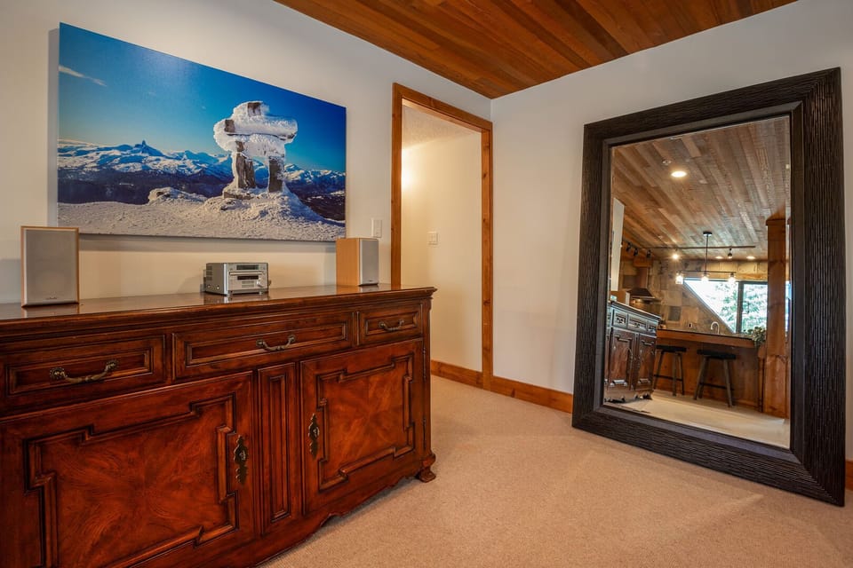 Top of entryway stairs