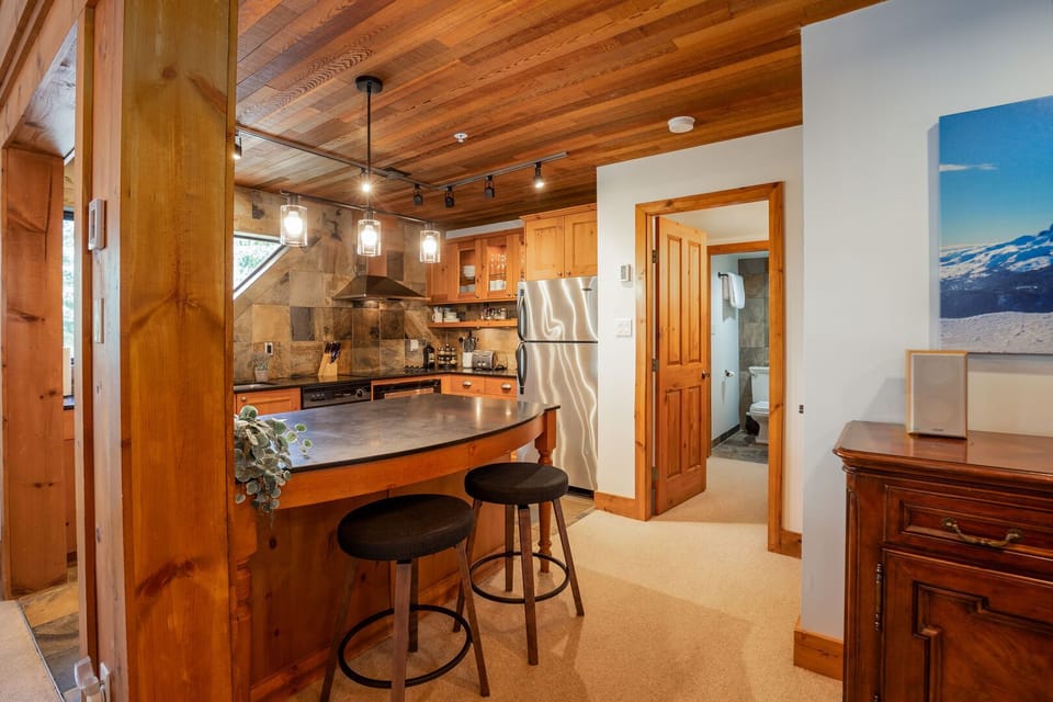 Whip up meals with ease in this updated, open-concept kitchen.