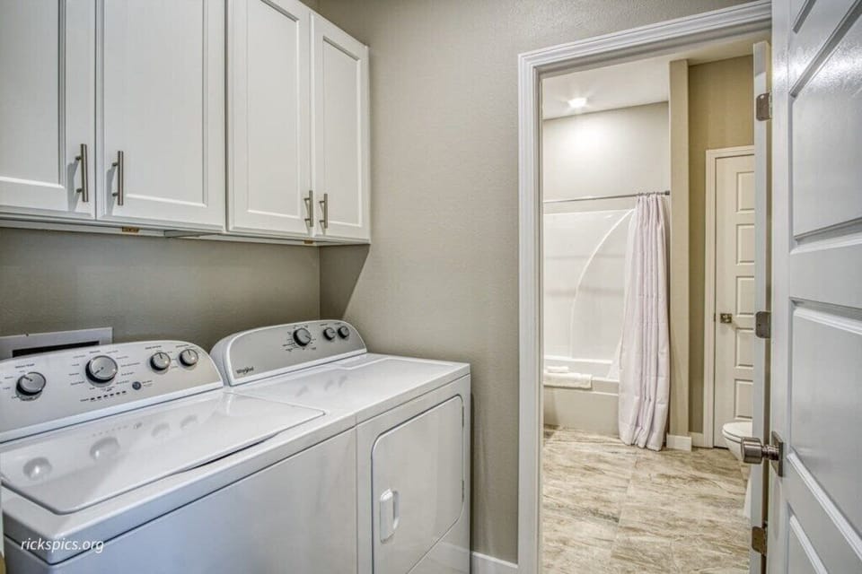 Full size washer and dryer