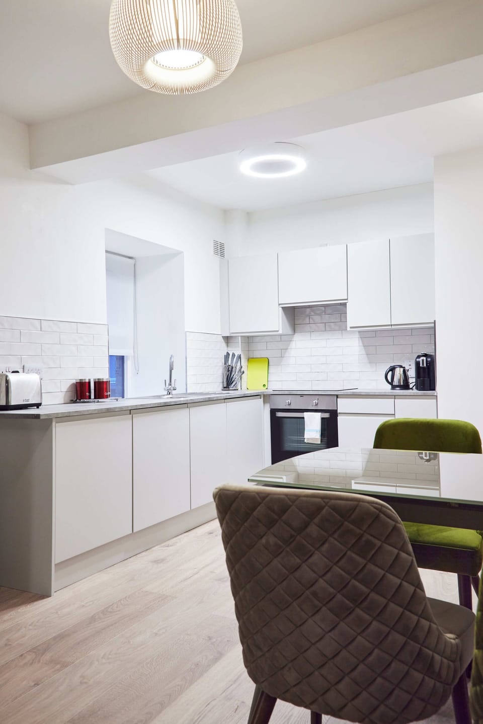 Two-Bedroom Apartment (Stairs Only) | Private kitchen | Coffee/tea maker, electric kettle