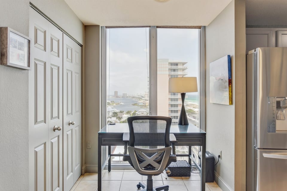 Workspace with a view!