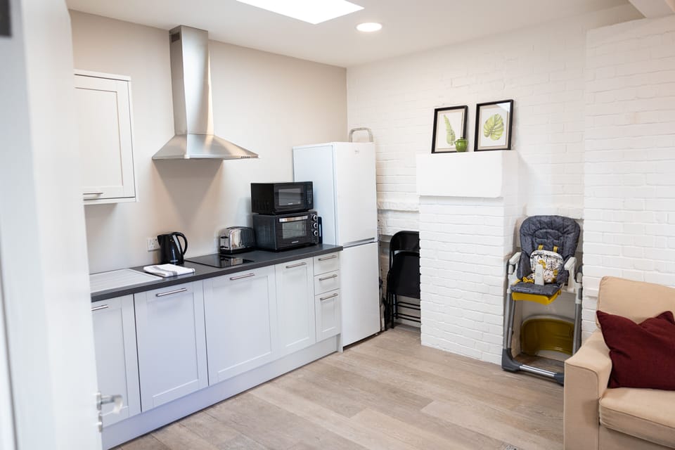 Kitchen/living with sofabed and en-suite