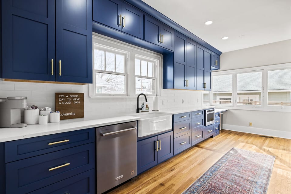 Updated kitchen fit to cook any meal