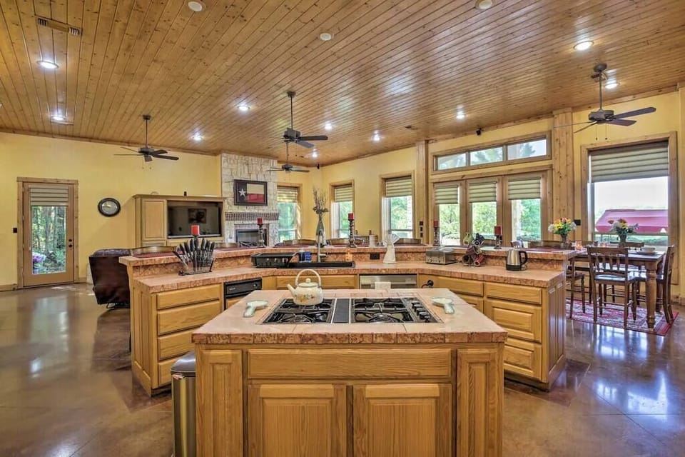 Kitchen TV View