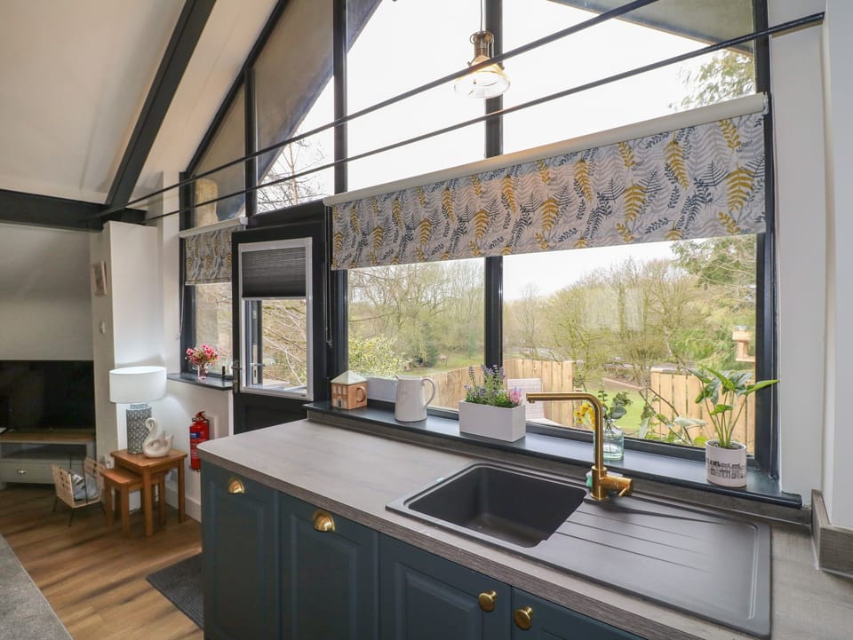 Fridge, dishwasher, electric kettle, toaster