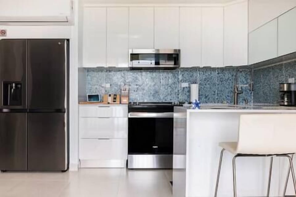Freshly renovated Kitchen with full size appliances and everything you need.
