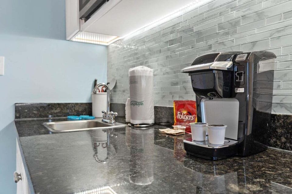 A Keurig coffee maker