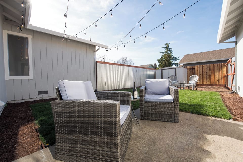 Relax in the most comfortable back yard