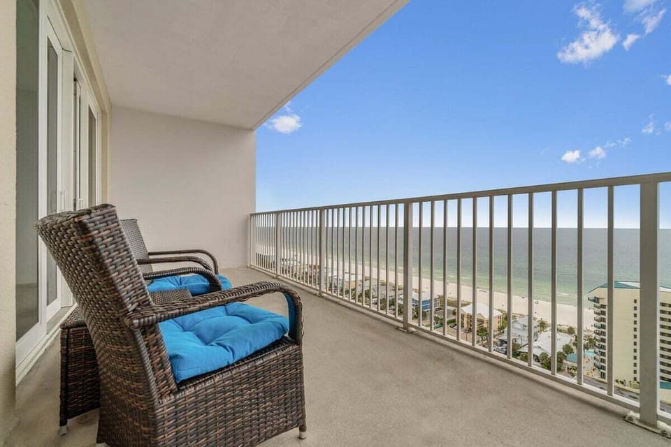 View of the Gulf from balcony