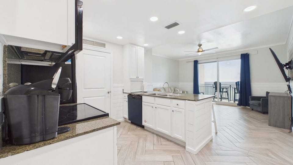 Walk into your open concept living and kitchen areas