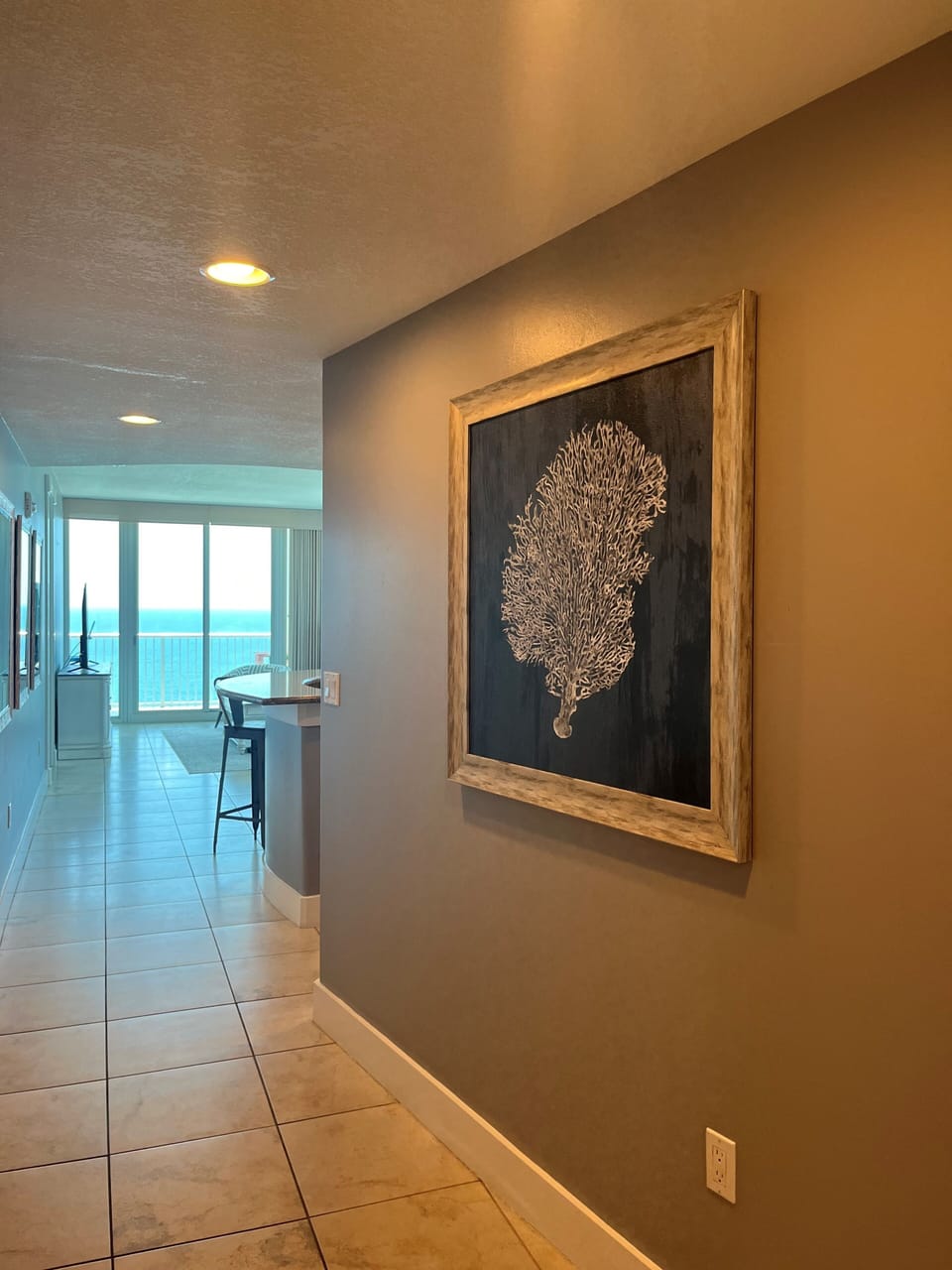 Foyer as you enter the condo.