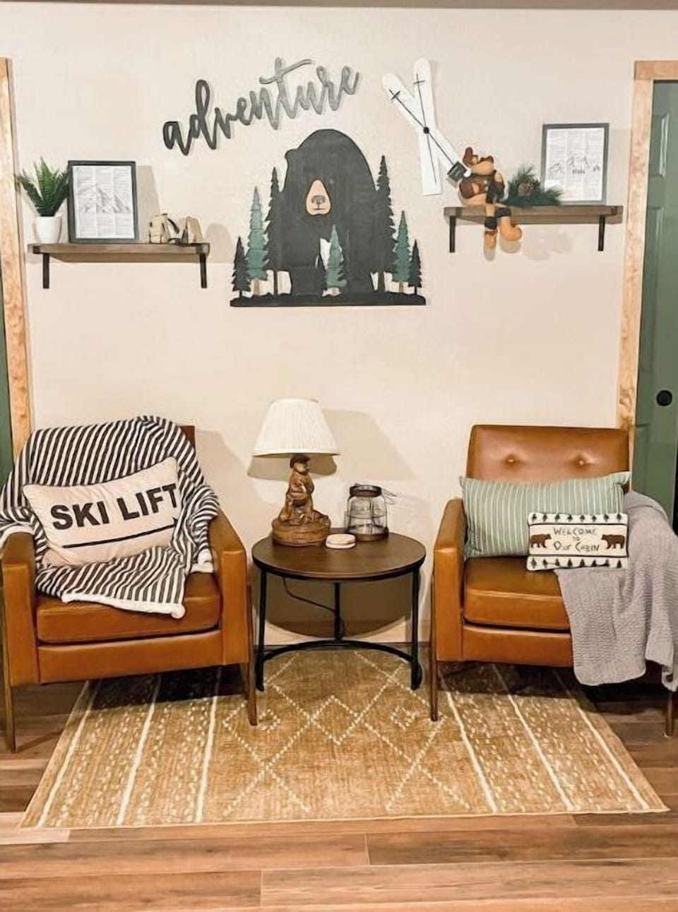 Additional living room seating 