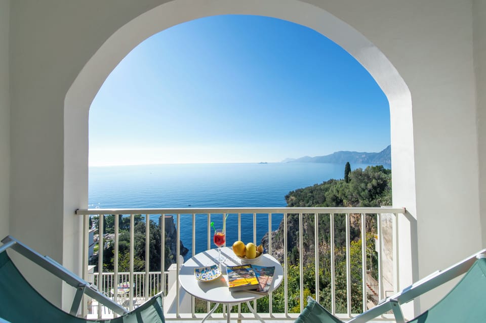 Quadruple Room, Sea View | Balcony