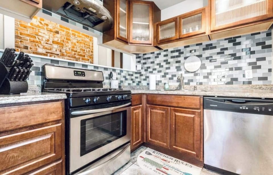 Prepare delicious meals in our well-stocked kitchen.