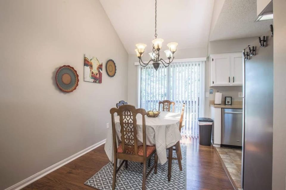 Gather 'round and savor the moment at our inviting dining table.