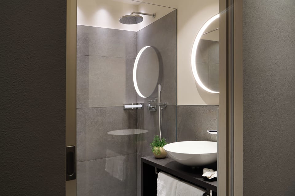 Deluxe Double Room | Hypo-allergenic bedding, down comforters, pillowtop beds, minibar