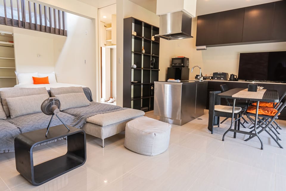 Villa | Living area | Flat-screen TV