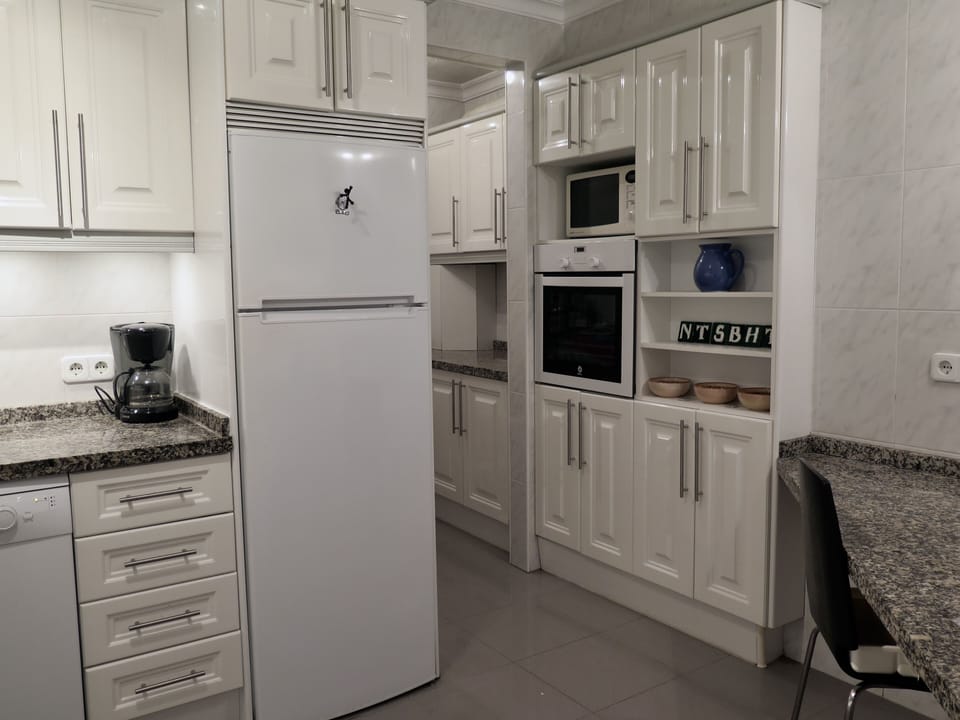 Laundry alcove off kitchen