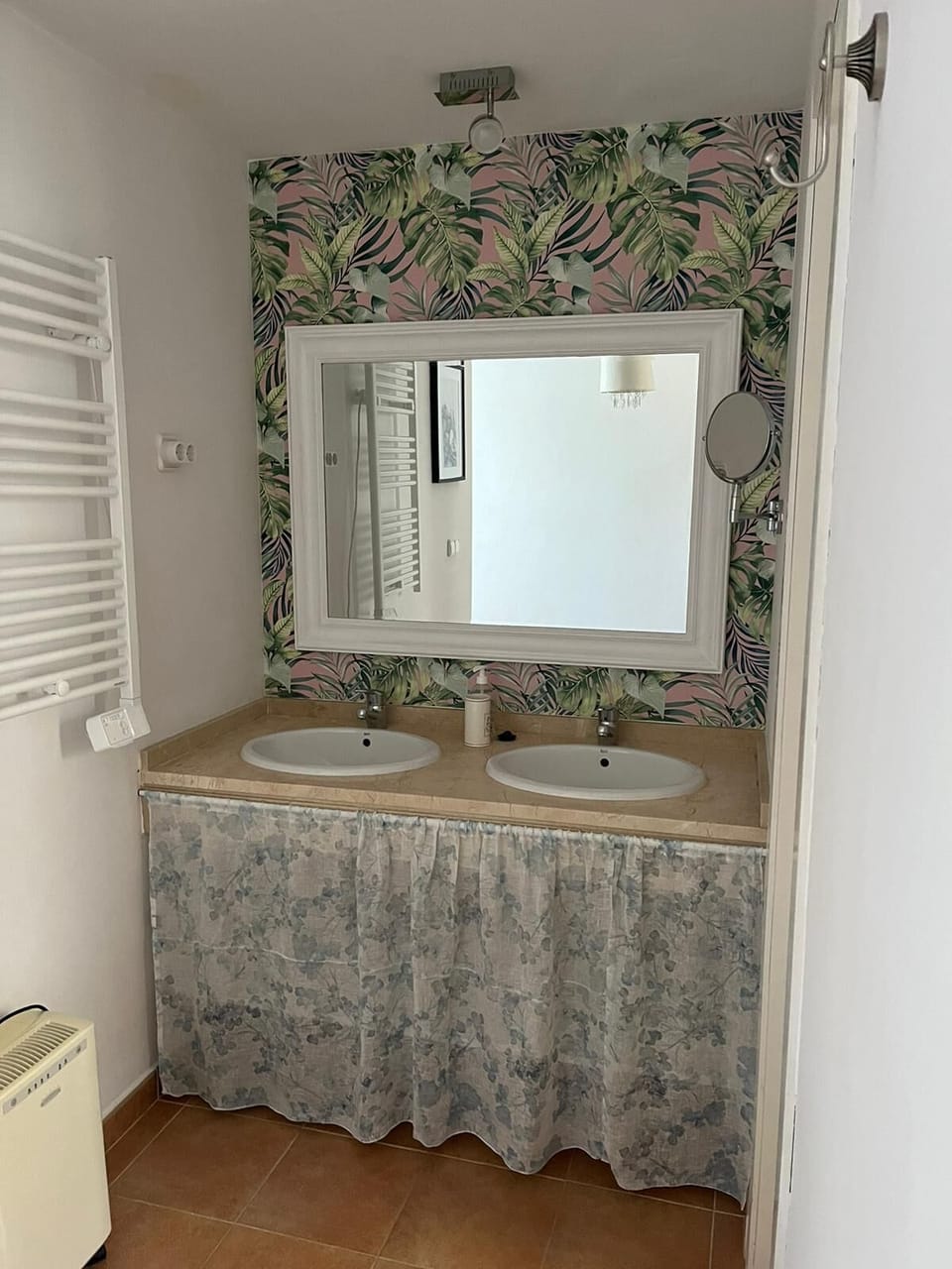 Master bedroom dressing area