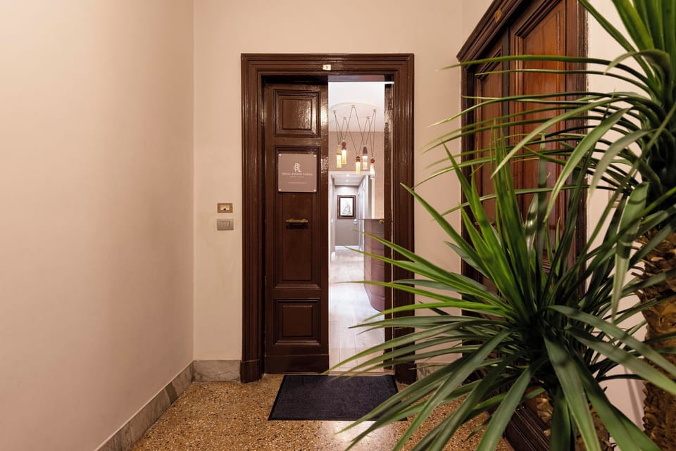 Interior entrance