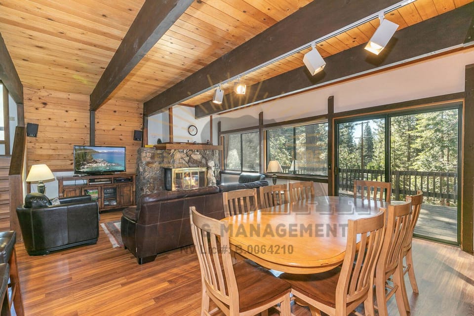 Dining and living room