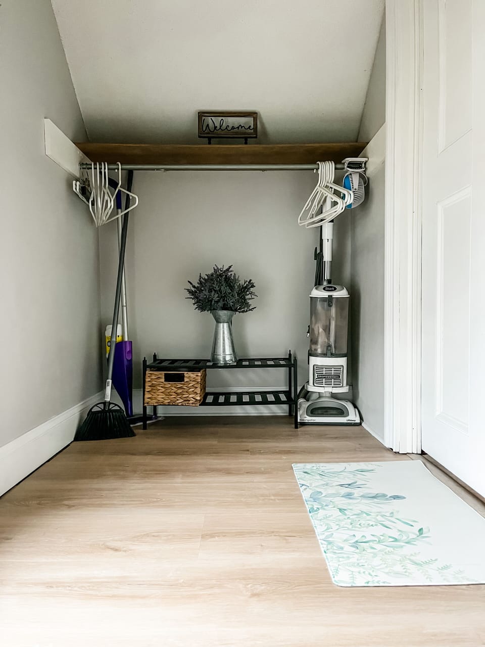 Cleaning supplies if needed and a place to put your shoes while you relax!