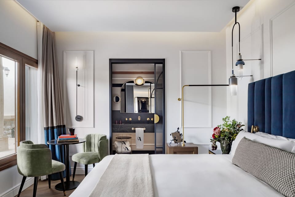 Premium bedding, minibar, in-room safe, desk