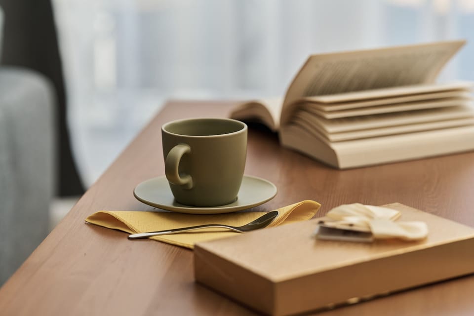 Stylish accessories in the apartment. 