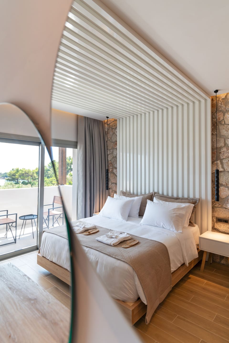 Premium Double Room, Sea View | Premium bedding, memory foam beds, free minibar, in-room safe