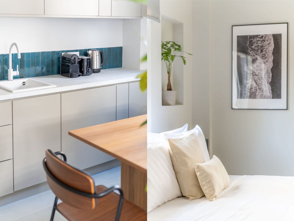 Standard Apartment | Individually decorated, blackout drapes, iron/ironing board, free WiFi